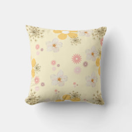 Sunny Daisies Pillow Kussen