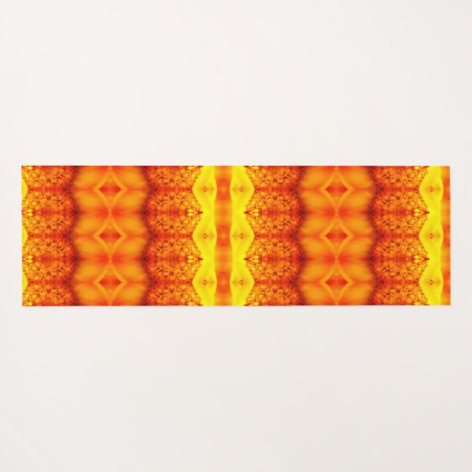 Sunny Daisy Ikat 3 Recoleta Yogamat (Achterkant (horizontaal))