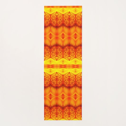 Sunny Daisy Ikat 3 Recoleta Yogamat (Achterkant)