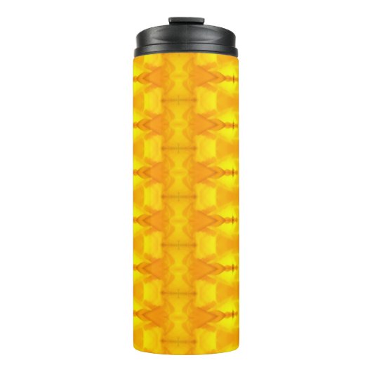 Sunny Daisy Ikat 4 Thermosbeker (Voorkant)