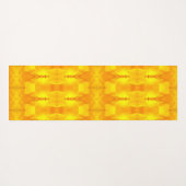 Sunny Daisy Ikat 4 Yogamat (Achterkant (horizontaal))