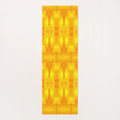 Sunny Daisy Ikat 4 Yogamat (Achterkant)