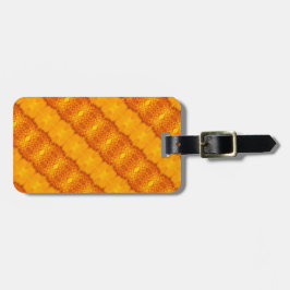 Sunny Daisy Ikat 5 Bagagelabel