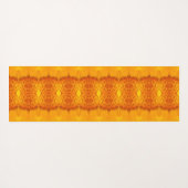 Sunny Daisy Ikat 5 Yogamat (Achterkant (horizontaal))