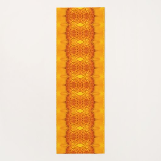 Sunny Daisy Ikat 5 Yogamat (Achterkant)