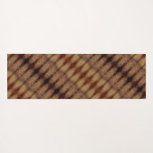 Sunny Daisy Ikat 6 Fog Yogamat (Achterkant (horizontaal))