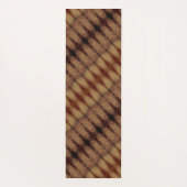 Sunny Daisy Ikat 6 Fog Yogamat (Achterkant)