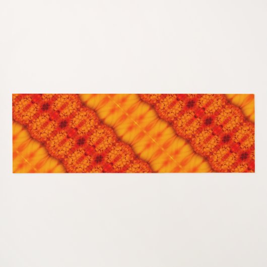 Sunny Daisy Ikat 6 Recoleta Yogamat (Achterkant (horizontaal))