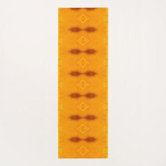 Sunny Daisy Ikat 7 Yogamat (Achterkant)