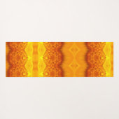 Sunny Daisy Ikat Pouf Yogamat (Achterkant (horizontaal))