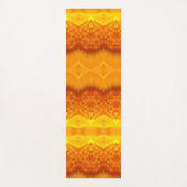 Sunny Daisy Ikat Pouf Yogamat (Voorkant)