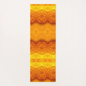 Sunny Daisy Ikat Pouf Yogamat (Achterkant)