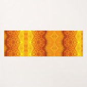 Sunny Daisy Ikat Pouf Yogamat (Voorkant (horizontaal))