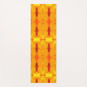 Sunny Daisy Ikat Recoleta Yogamat (Voorkant)