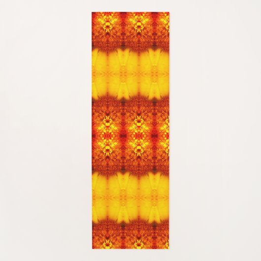Sunny Daisy Ikat To 3 Recoleta Yogamat (Voorkant)