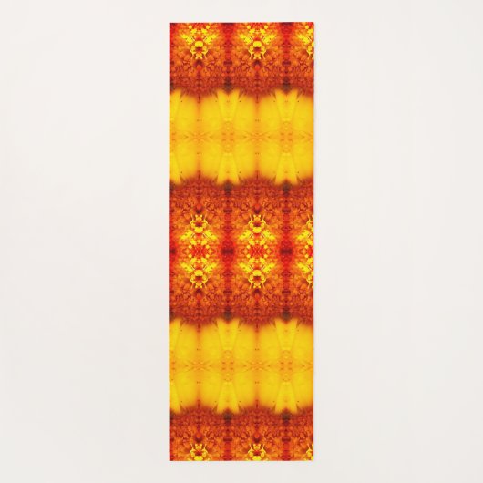 Sunny Daisy Ikat To 3 Recoleta Yogamat (Achterkant)