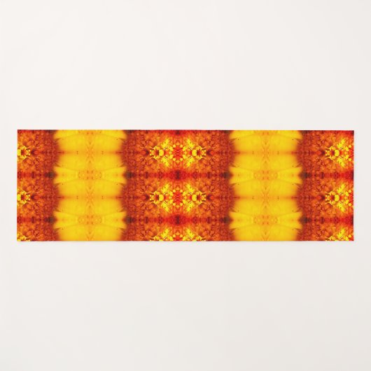 Sunny Daisy Ikat To 3 Recoleta Yogamat (Voorkant (horizontaal))