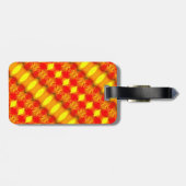 sunny Daisy Ikat too 6 Miami Bagagelabel (Achterkant horizontaal)