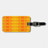 Sunny Daisy Ikat too 9 Miami Bagagelabel (Voorkant horizontaal)