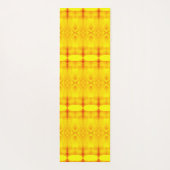 Sunny Daisy Ikat too Recoleta Yogamat (Achterkant)