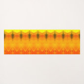 Sunny Daisy Ikat Too Zen Miami Yogamat (Achterkant (horizontaal))