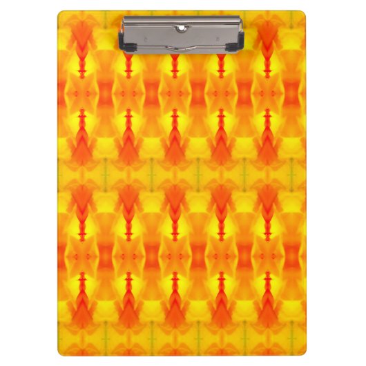 Sunny Daisy Miami Ikat 4 Klembord (Voorkant)