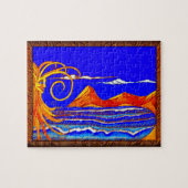 Sunny Day at the Beach  Legpuzzel (Horizontaal)