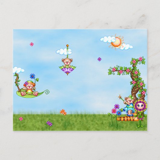 Sunny Day Briefkaart (Voorkant)