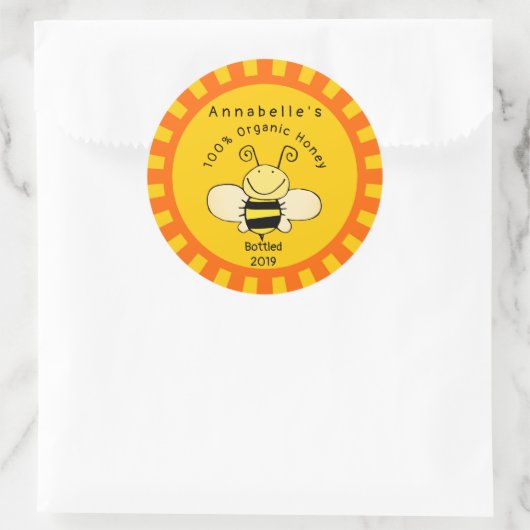 Sunny Day Honey Label (Tas)