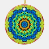 Sunny Day Kaleidoscope Keramisch Ornament (Voorkant)