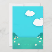 Sunny Day krijgt goed Wenskaart (Achterkant)