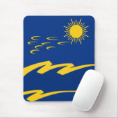 Sunny Day mousepad, aanpassen Muismat (Met muis)