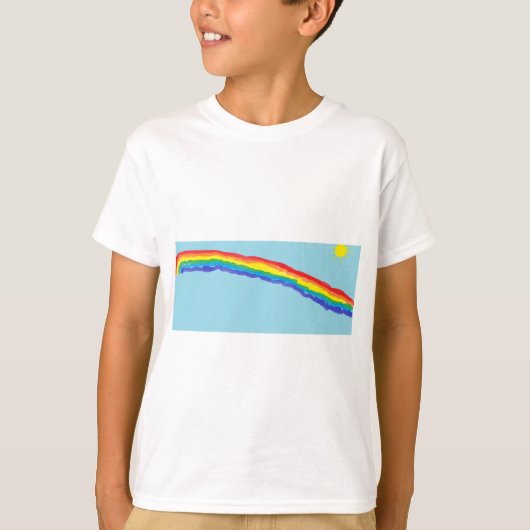 Sunny Day Rainbow T-shirt (Voorkant)