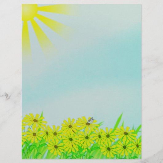 Sunny Day Scrapbook Pages Briefpapier (Voorkant)
