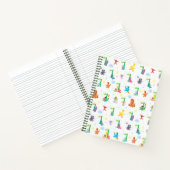 Sunny Day Sesamstraat Patroon Notitieboek (Binnen)