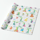 Sunny Day Sesamstraat Pattern Cadeaupapier (Uitgerold)
