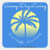 Sunny Day Sticker (Voorkant)
