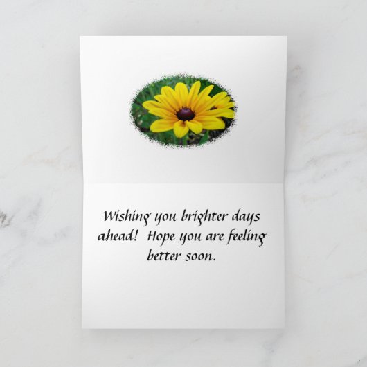 Sunny Days Ahead Kaart (Binnen)