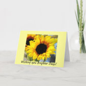 Sunny Days Ahead Kaart (Voorkant)