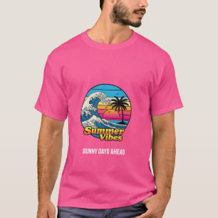Sunny Days Ahead - T-shirt met zomervibes