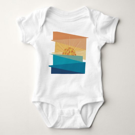 Sunny Days Baby Romper (Voorkant)