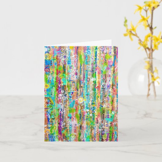 Sunny Days Blank Note Kaart (Gele Bloem)