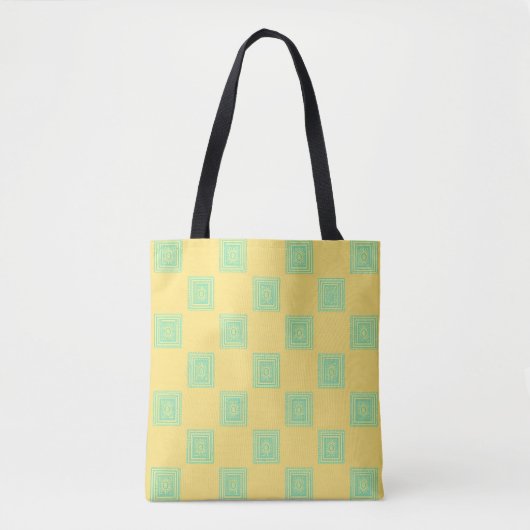 Sunny Days Canvas tas – All-Over Print (Voorkant)