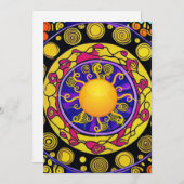 Sunny Daze Feestdagenkaart (Voorkant / Achterkant)