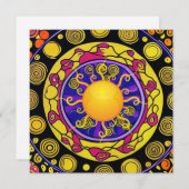 Sunny Daze Feestdagenkaart (Voorkant / Achterkant)