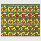 Sunny Daze Fotografie-Logo Cadeaupapier (Vlak)