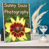 Sunny Daze Fotografie-Logo Fotoplaat (Zijkant)