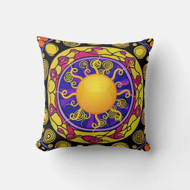 Sunny Daze Kussen (Voorkant)