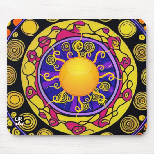 Sunny Daze Muismat (Voorkant)