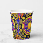 Sunny Daze Papieren Bekers (Achterkant)